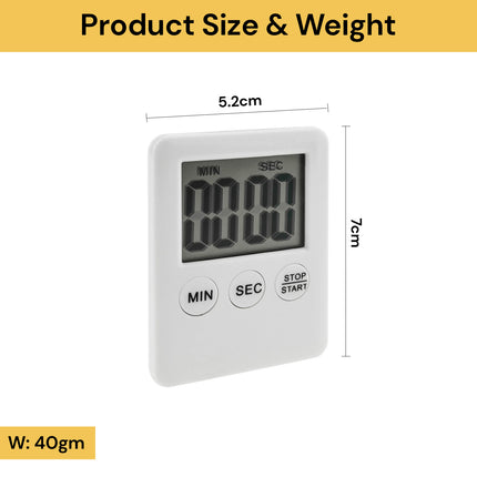 Kitchen Timer with Magnet