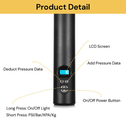 Portable Digital Tire Pump