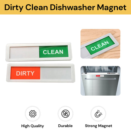 Dirty Clean Indicator Dishwasher Magnet