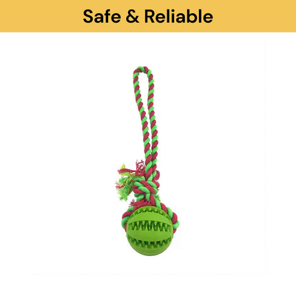 Rubber Baseball Dog Chew Toy