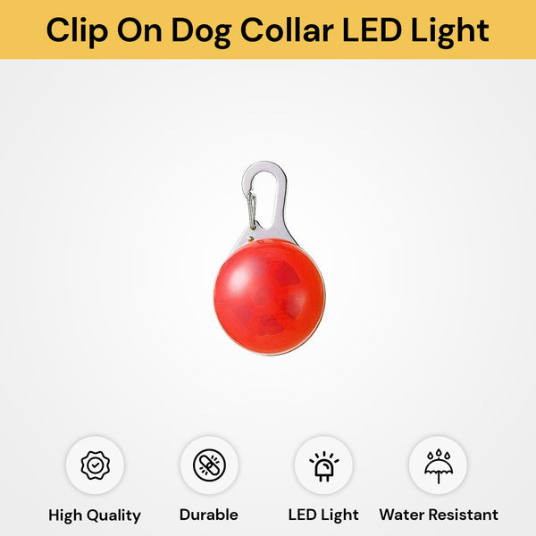 Clip On Dog Collar LED Light