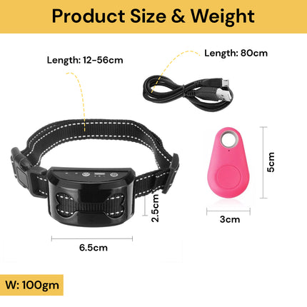 BUY Anti Bark Dog Training Collar GET Bluetooth GPS Tracker FREE