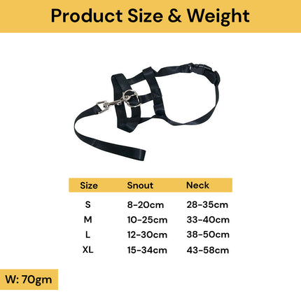 Adjustable Dog Head Halter