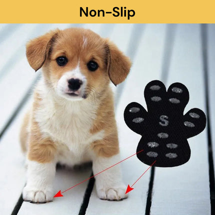 4PCs Dog Anti Slip Paw Grips Traction Pads