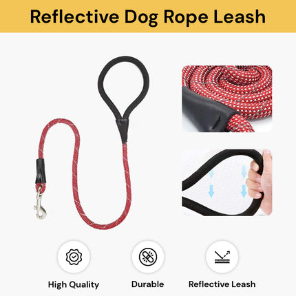 Reflective Dog Rope Leash