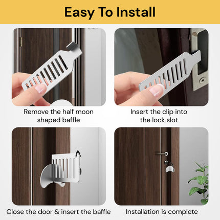 Portable Door Lock For Travel 