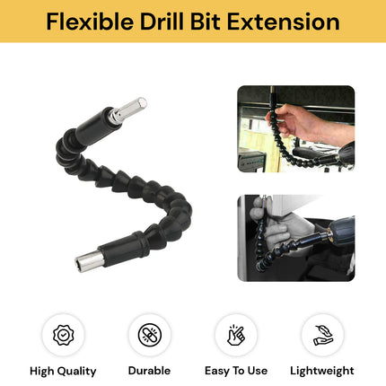 Flexible Drill Bit Extension