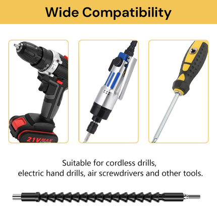 Flexible Drill Bit Extension