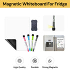 Magnetic Dry Erase Board With 4 Markers