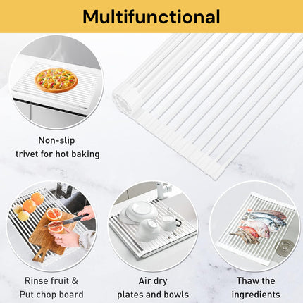 Roll-Up Dish Drying Rack