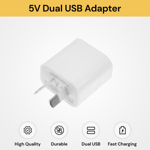5V Dual USB Adapter