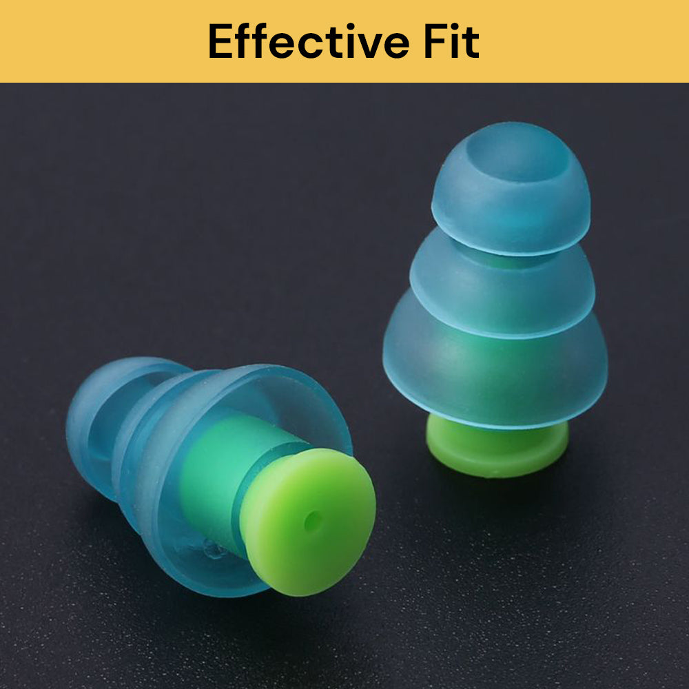 Reusable Silicone Earplugs 25db