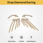 Drop Diamond Earring For Women