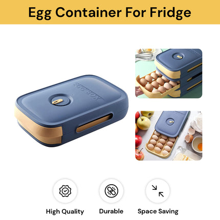 Egg Container For Fridge