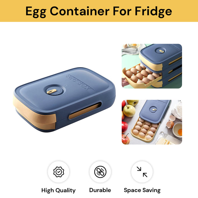 Egg Container For Fridge