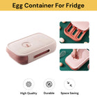 Egg Storage Container | Plastic Egg Box for Refrigerator & Fridge