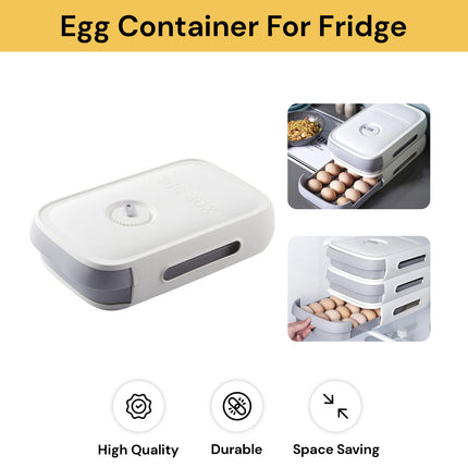 Egg Container For Fridge