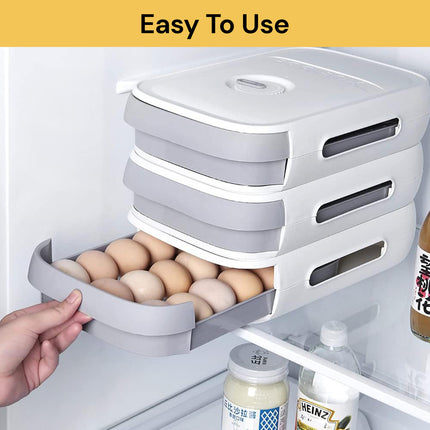 Egg Container For Fridge