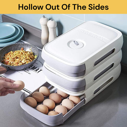 Egg Container For Fridge