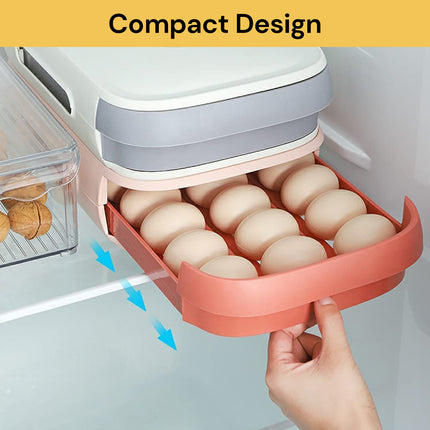 Egg Container For Fridge