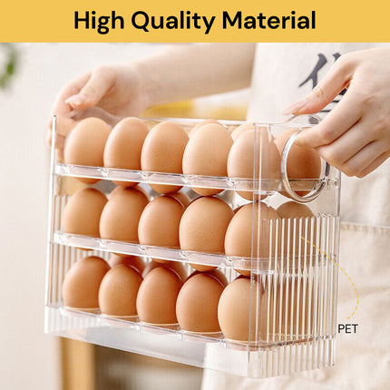 3 Layer Egg Holder For Refrigerator