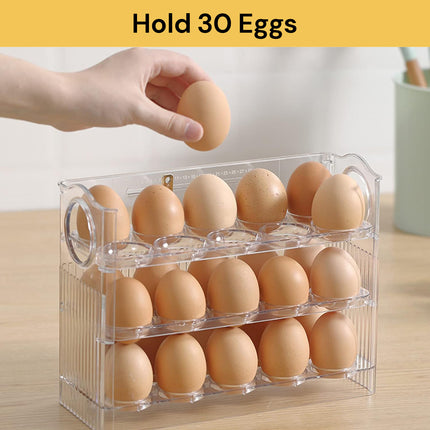 3 Layer Egg Holder For Refrigerator