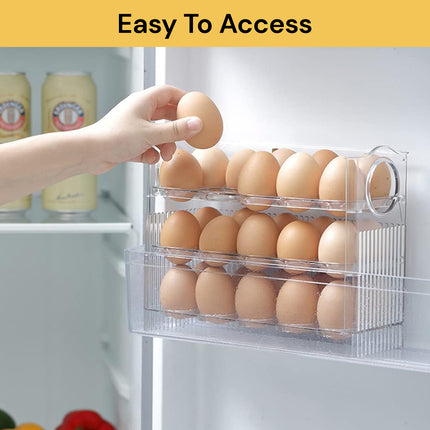 3 Layer Egg Holder For Refrigerator