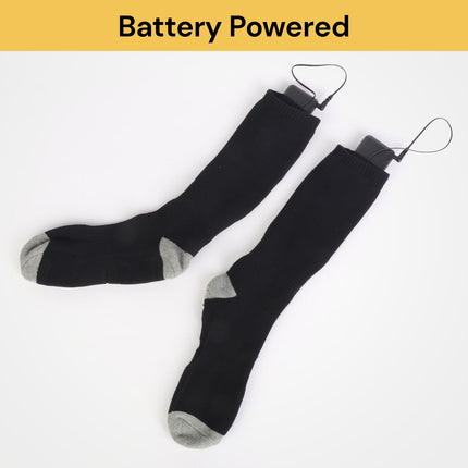 Unisex Electric Heated Socks With Battery