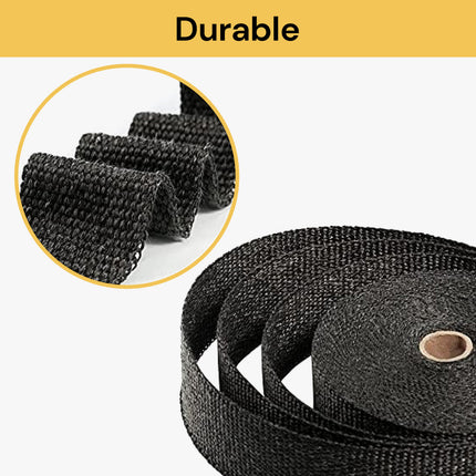 Exhaust Heat Wrap Roll - Thermal Insulation, Performance Boost