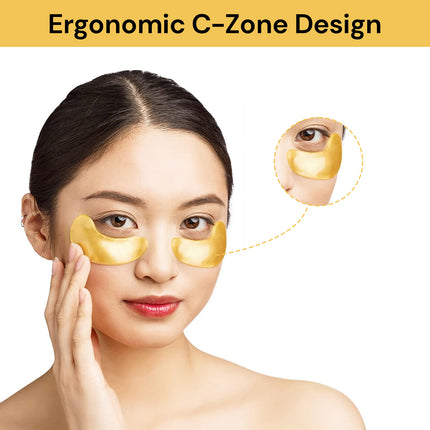 10PCs Gold Gel Anti-Wrinkle Eye Patches