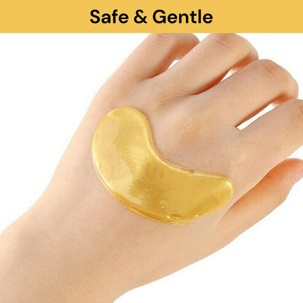 10PCs Gold Gel Anti-Wrinkle Eye Patches