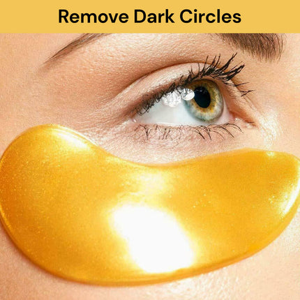 10PCs Gold Gel Anti-Wrinkle Eye Patches