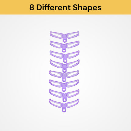 8 In 1 Eyebrow Shaping Template