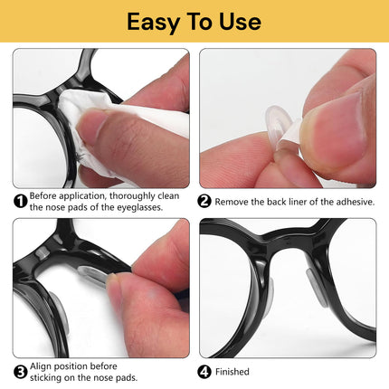 Pair Of Eyeglass Nose Pads