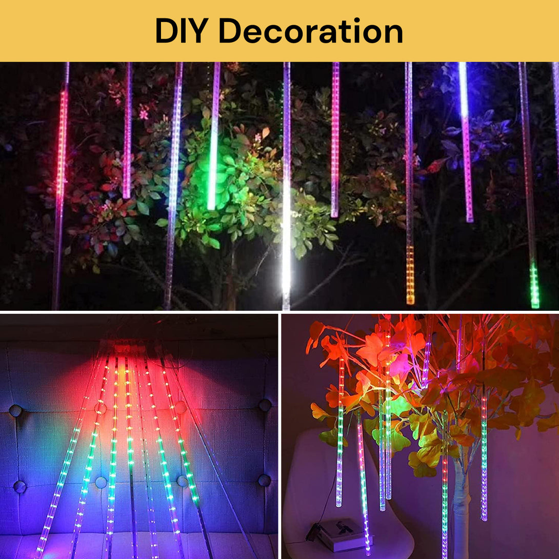 Falling Light Source 8 Tubes LED Falling Rain Lights