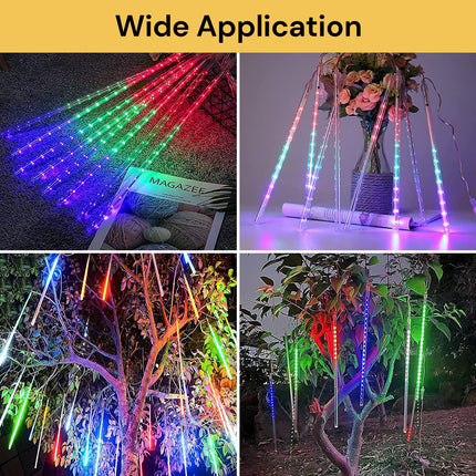 8 Tubes LED Falling Rain Lights