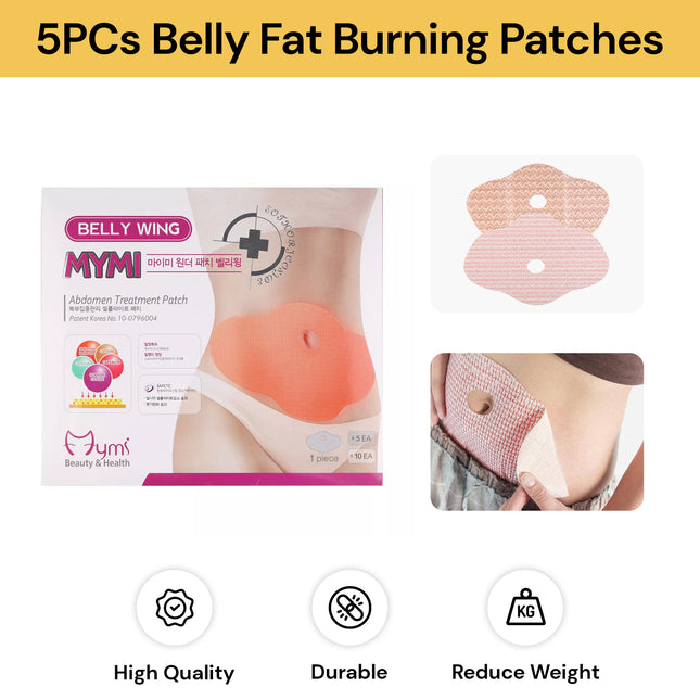 5PCs Belly Fat Burning Patches
