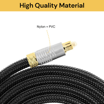 Toslink Optical Fibre Cable