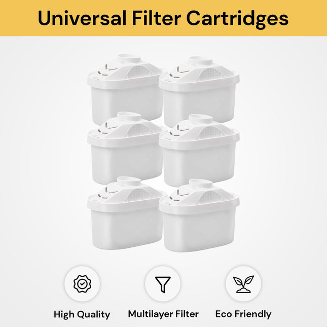 6PCs Universal Filter Cartridges