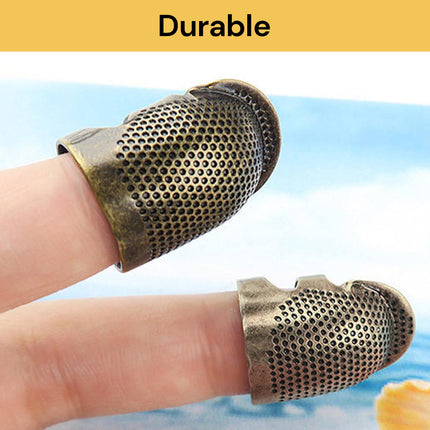 Adjustable Sewing Thimble - Finger Protector, Comfort Fit