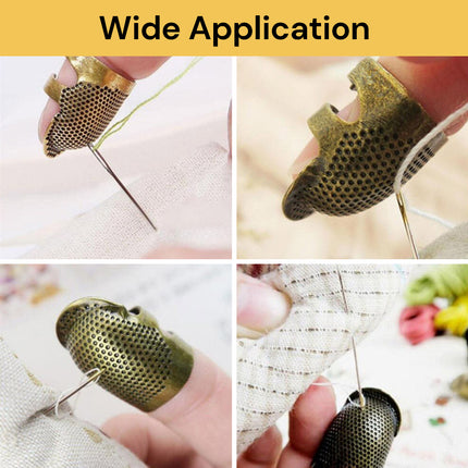 Adjustable Sewing Thimble - Finger Protector, Comfort Fit