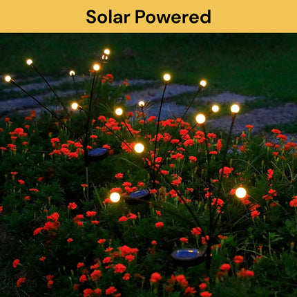 2PCs Solar LED Firefly Light