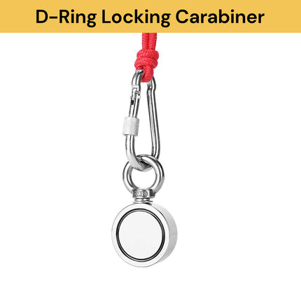 200Kg Fishing Magnet Rope with Carabiner