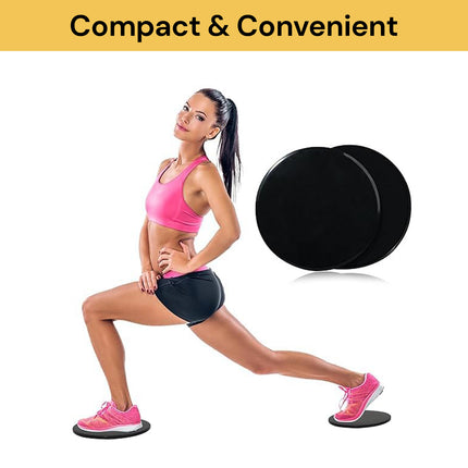 2PCs Fitness Exercise Core Sliders