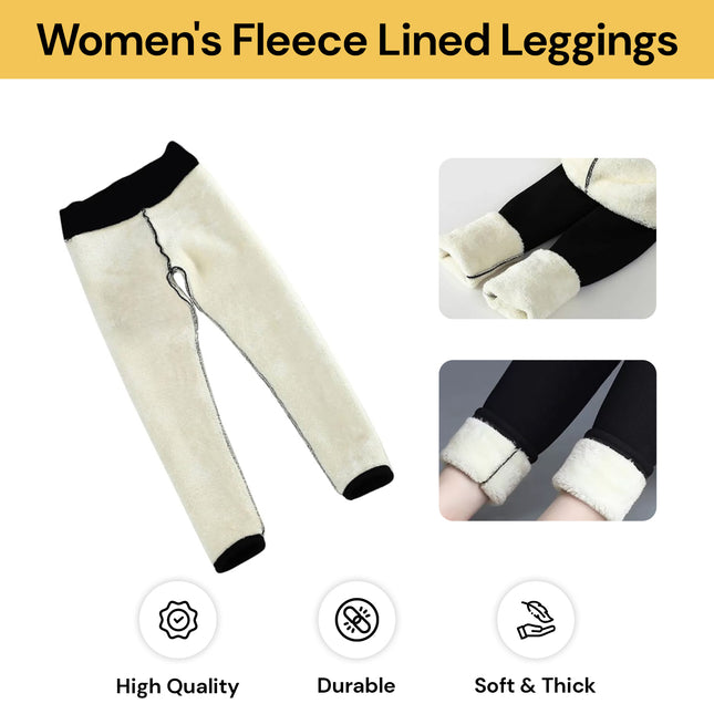 Women's Thick Fleece Lined Leggings
