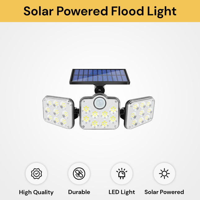 LED Outdoor Solar Powered Flood Light