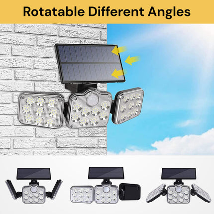 LED Outdoor Solar Powered Flood Light