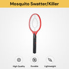 Handheld Bug Zapper Racket - Electric Fly Swatter, Portable