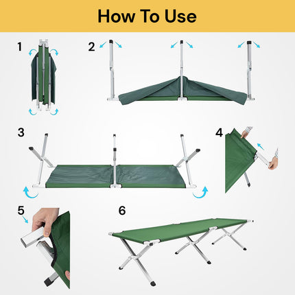 Foldable Camping Bed