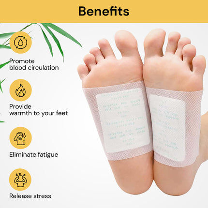 10PCs Deep Cleansing Foot Pads